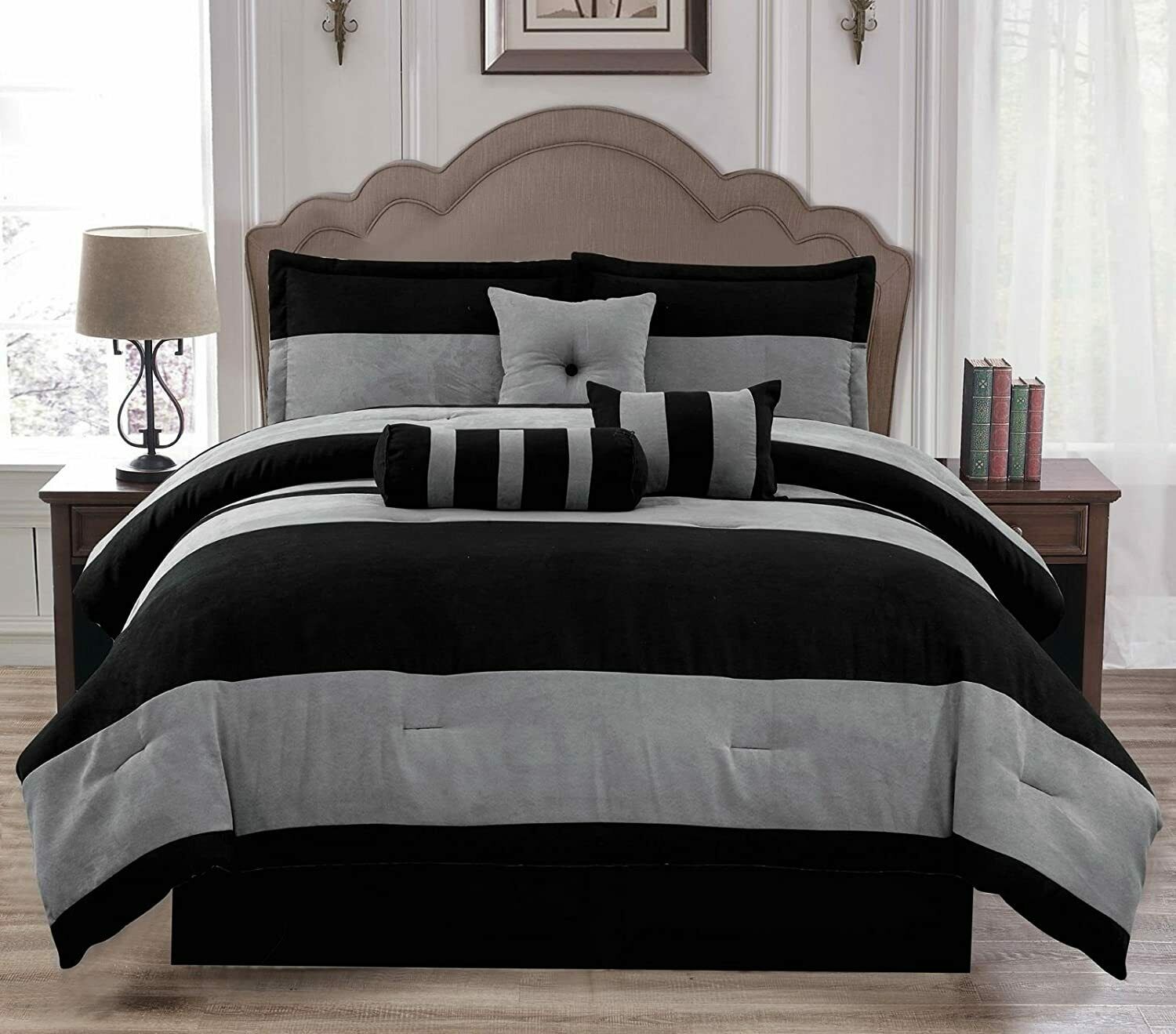 black1 comforter set