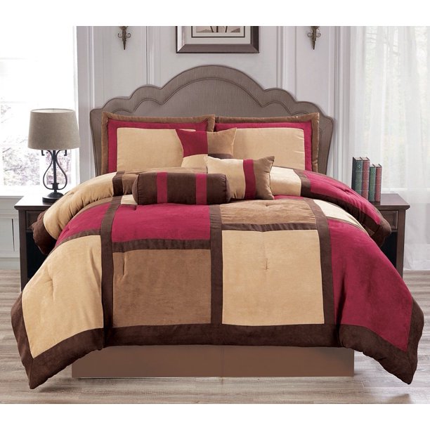 burgundy1 comforter set