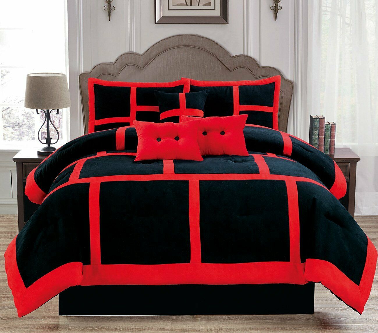 red1 comforter set