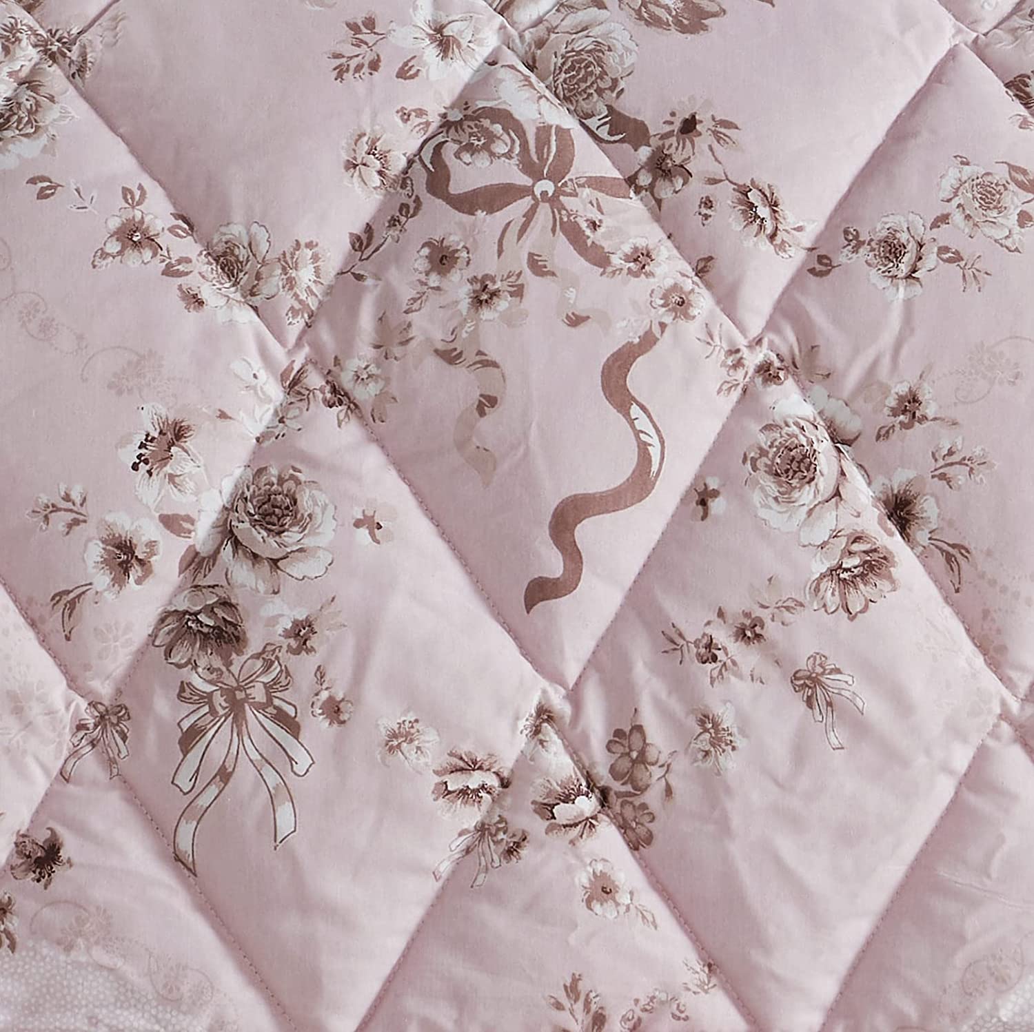 Pink3 Roses& Ribbons