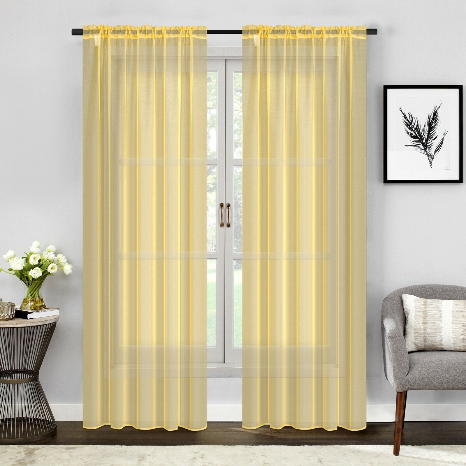 gold drapes gold sheer drapes rod pocket