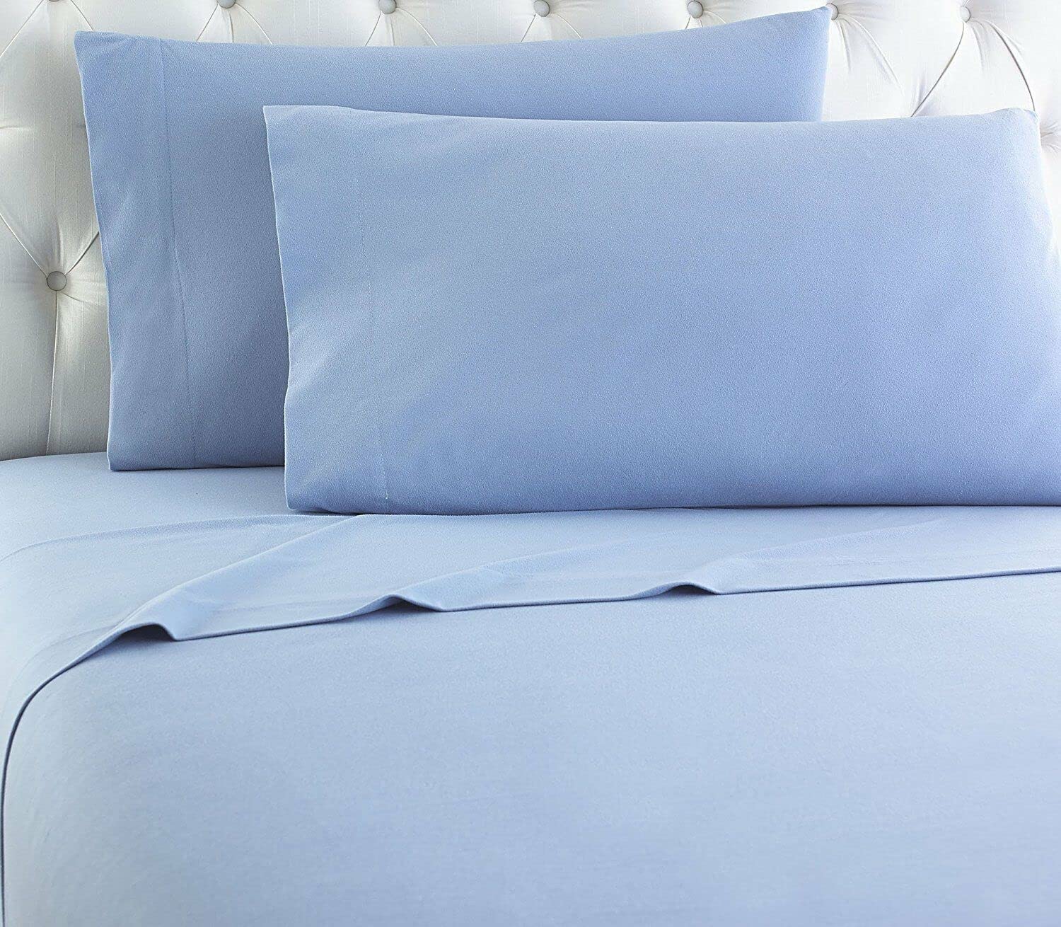 light blue sheet