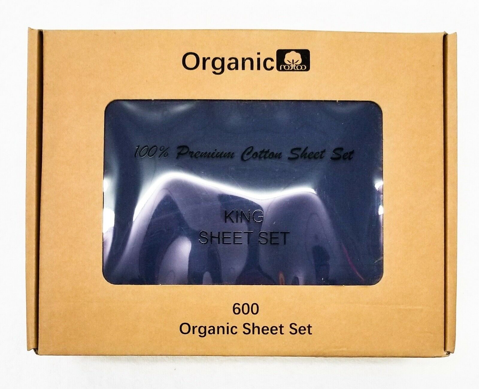 Navy Organic Sheet Set