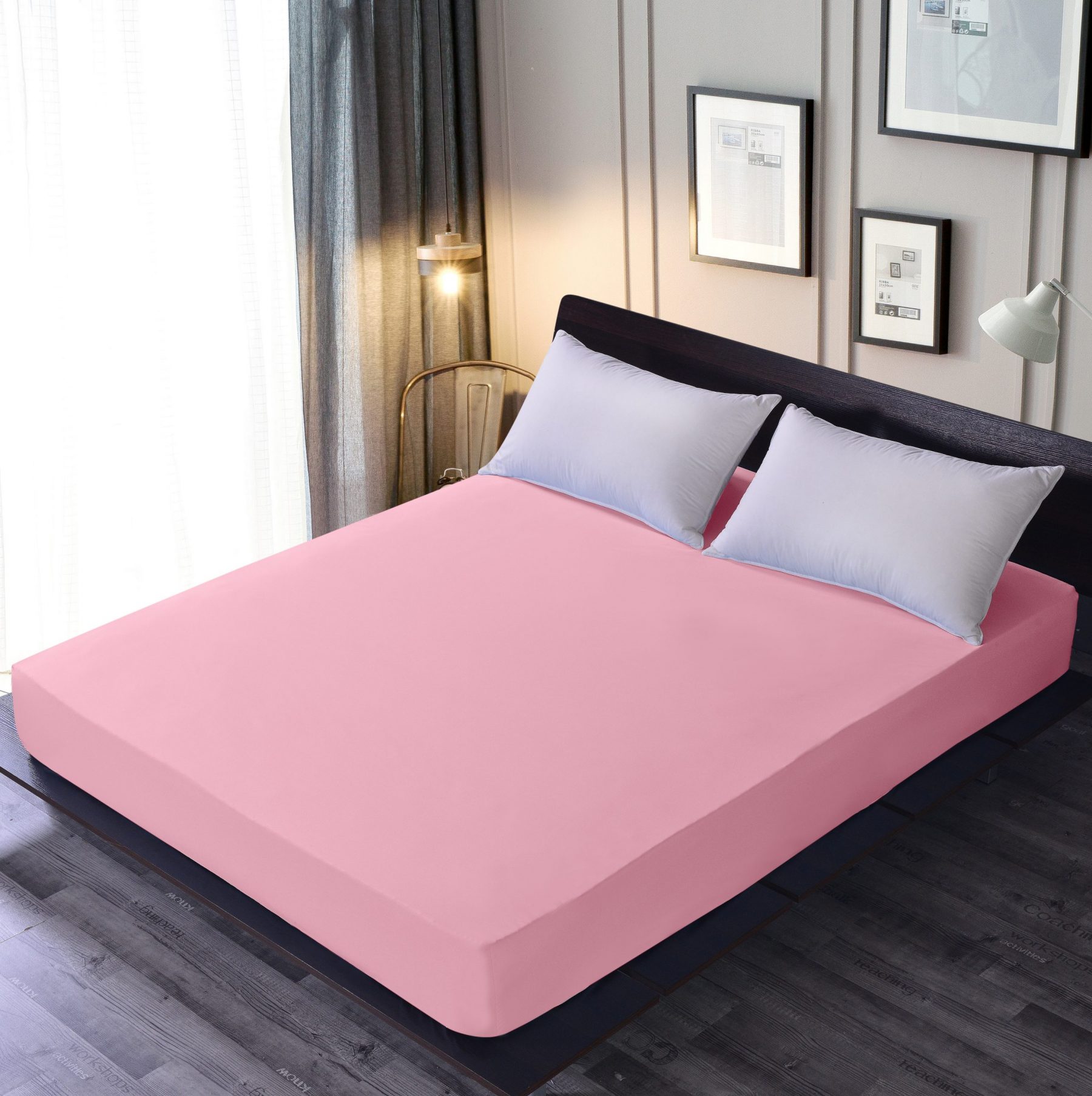 Pink Fitted Sheet