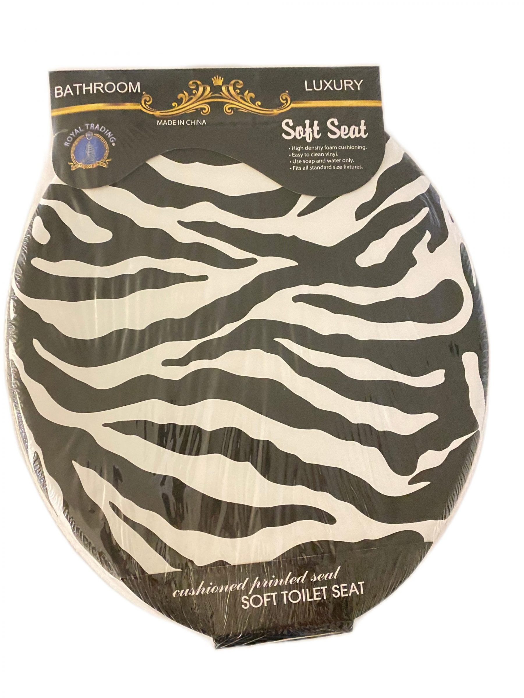 Zebra toilet seat Zebra toilet seat