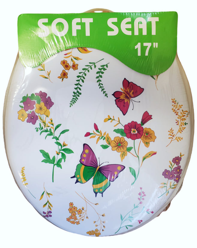 butterfly toilet seat