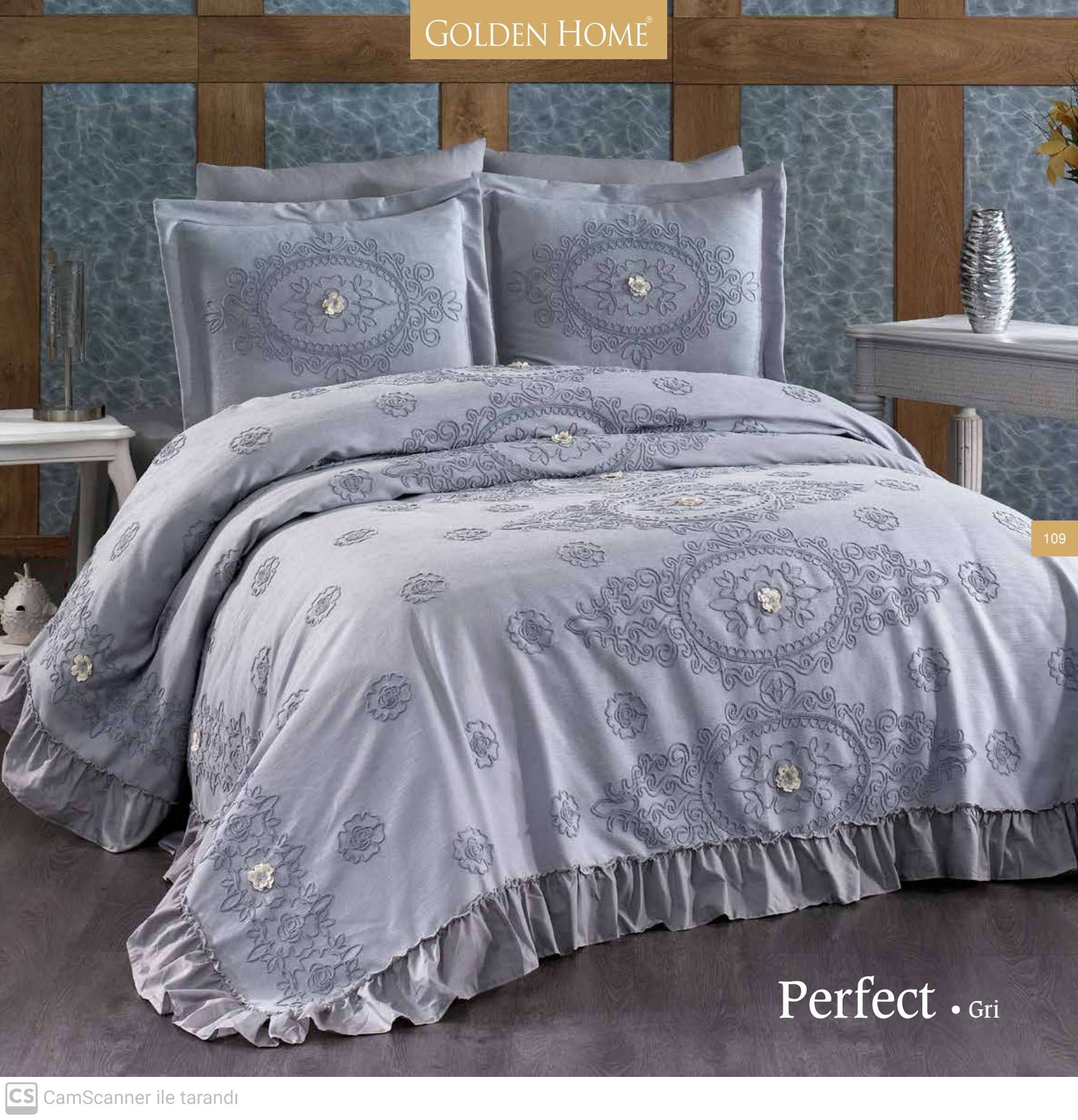 Gray Perfect handmade quilt