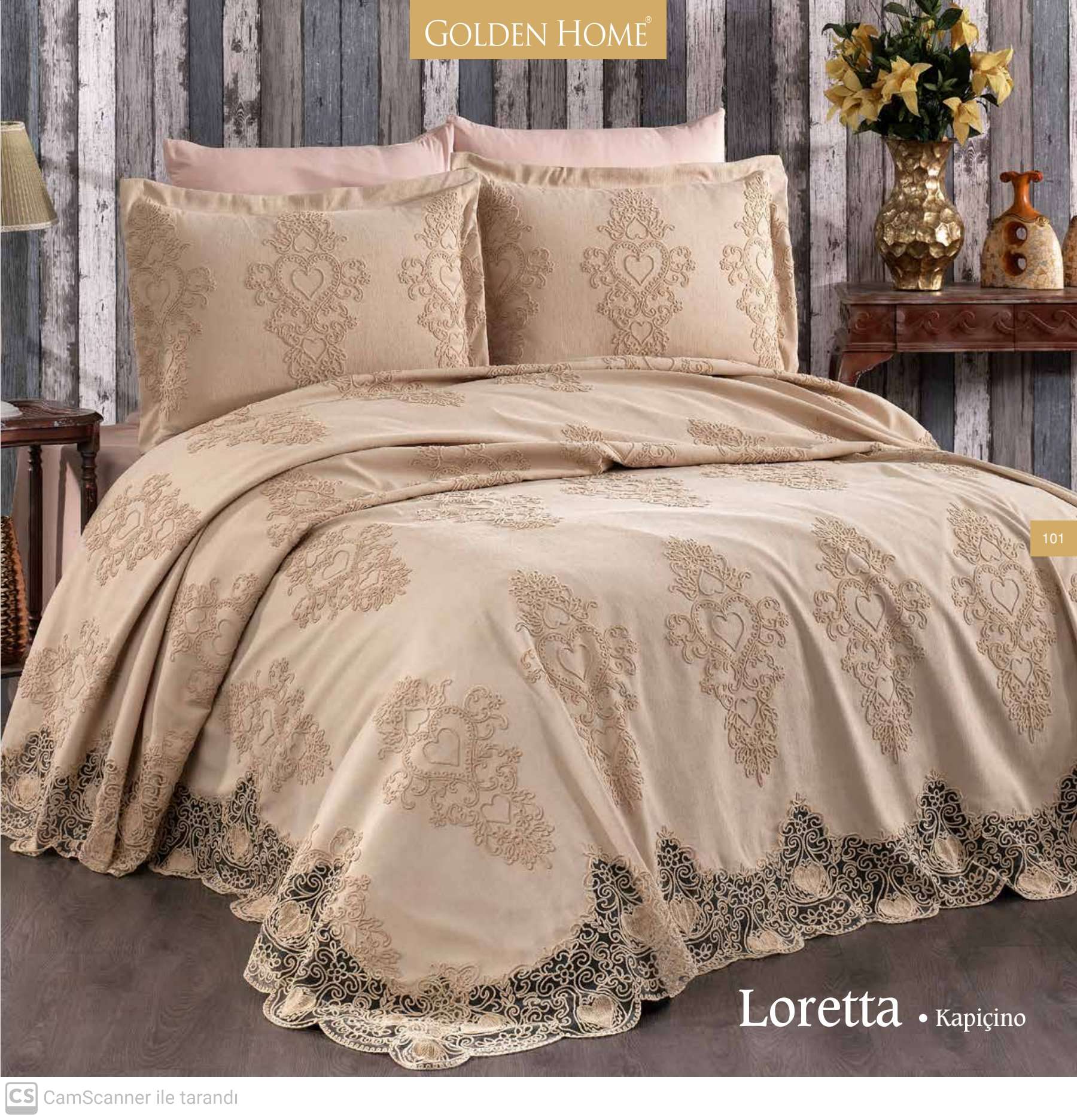 Loretta Brown Quilt Set