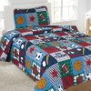 patchwork sports quilt patchwork sports quilt