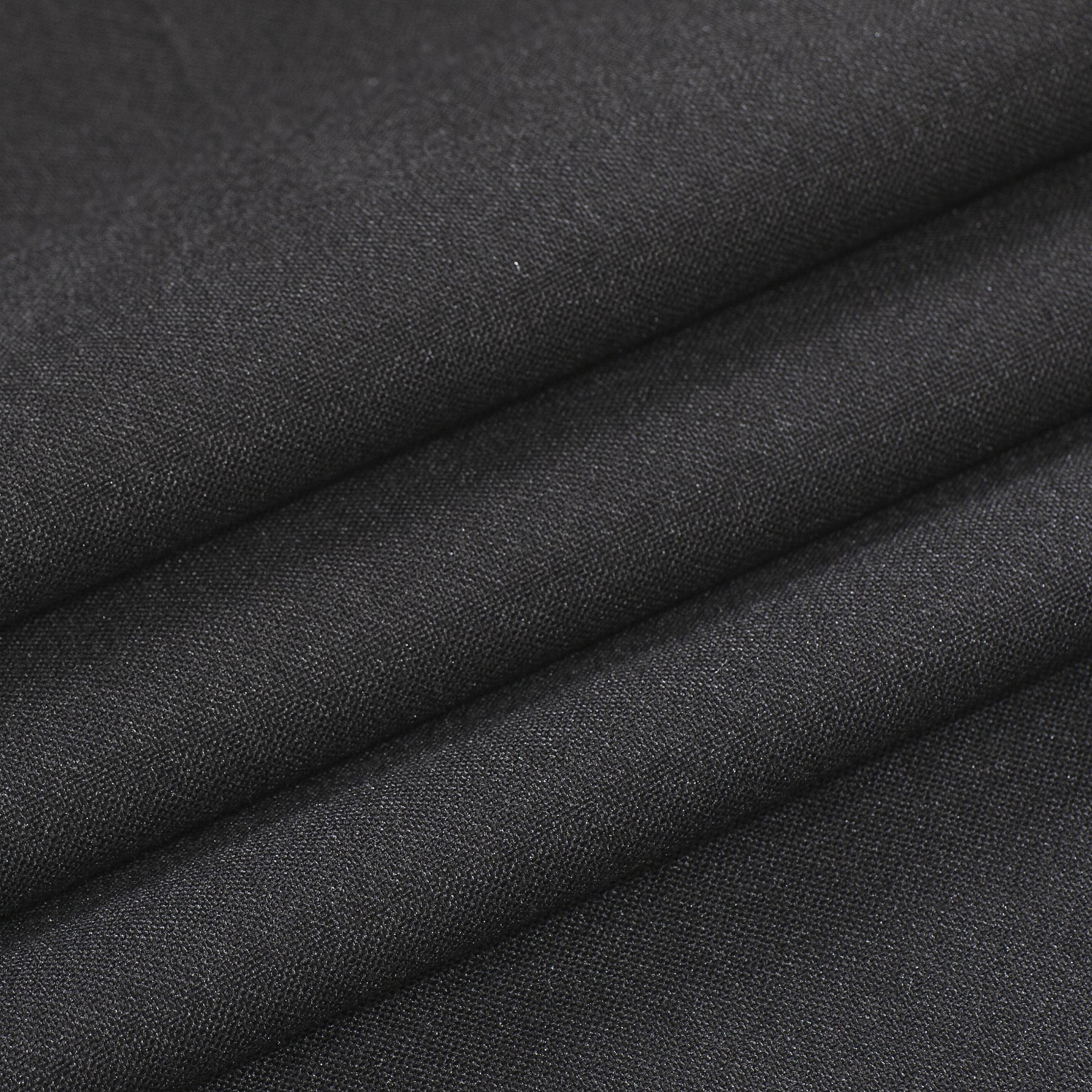 Black Blackout Curtain Closeup Black Blackout Curtain Closeup