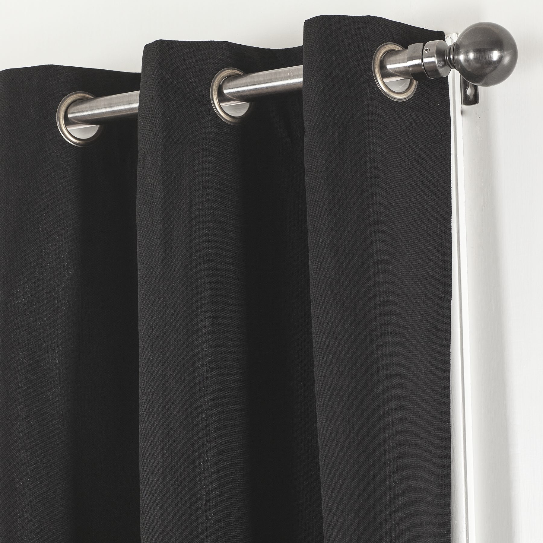 Black Blackout Curtain Rod Black Blackout Curtain Rod