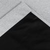 Gray Blackout Curtain Back Gray Blackout Curtain Back