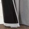 Gray Blackout Curtain Bottom Gray Blackout Curtain Bottom