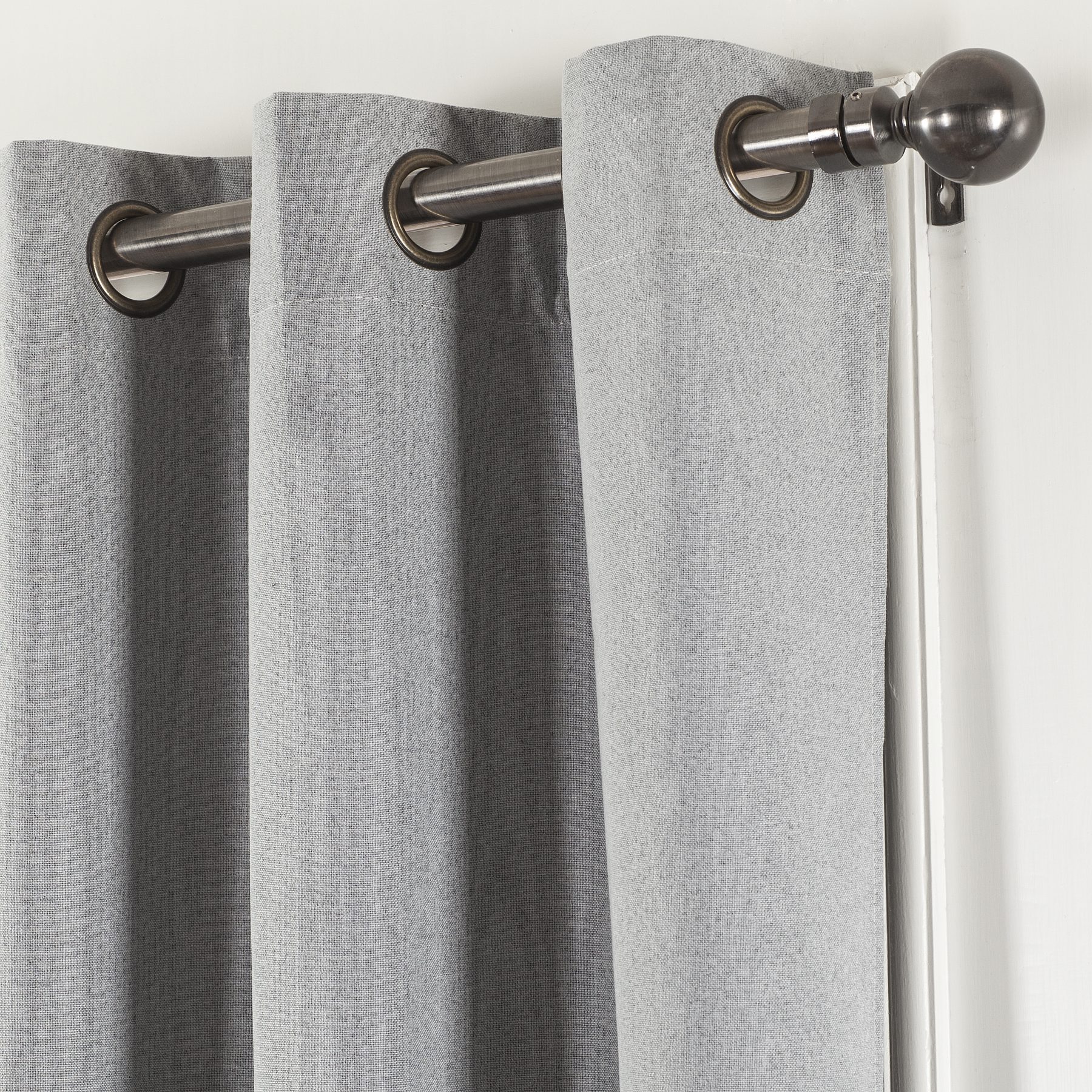 Gray Blackout Curtain Rod Gray Blackout Curtain Rod